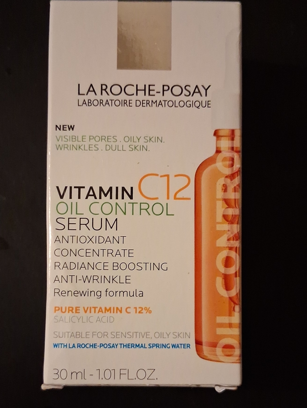 BNIB LA ROCHE POSAY VITAMIN C12 OIL CONTROL SERUM ANTI WRINKLE OIL CONTROL SERUM